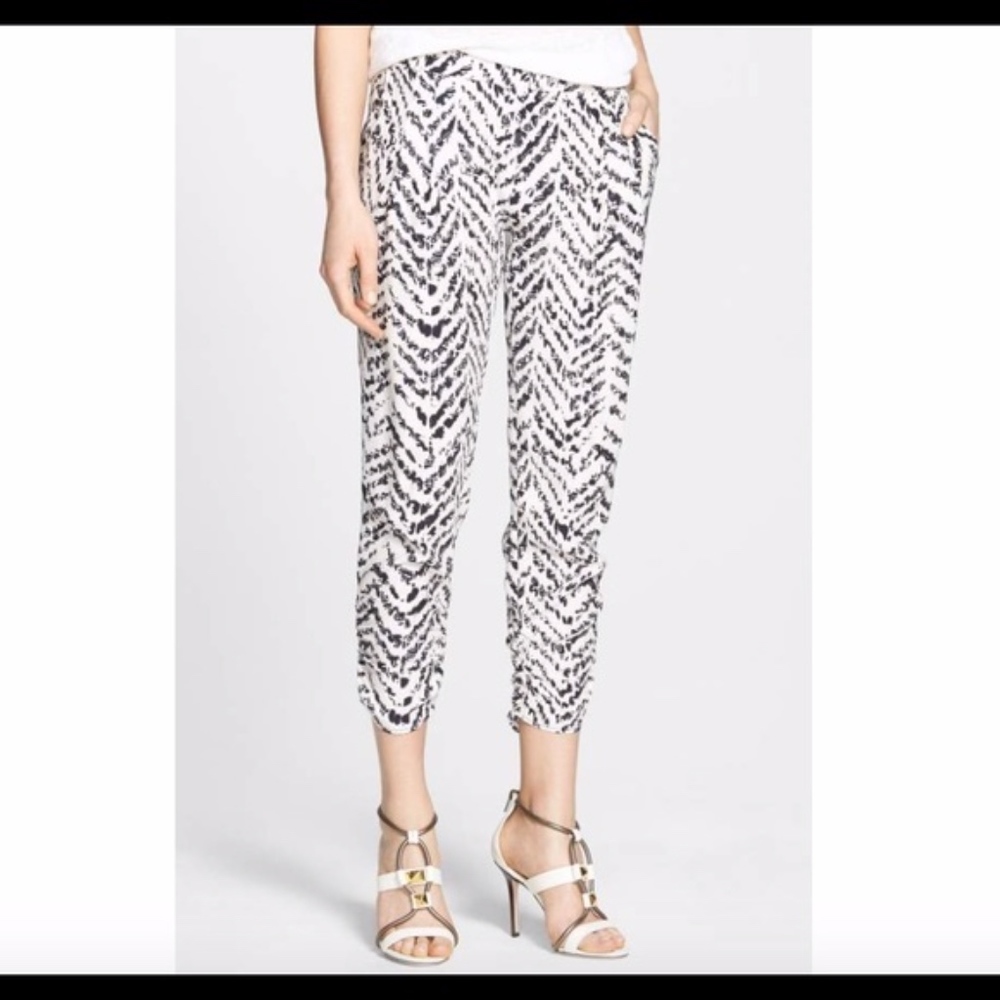 Parker Devlin Crop Silk Pants